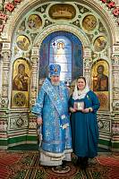 Архиерейское богослужение в Троицком соборе города Щёлково