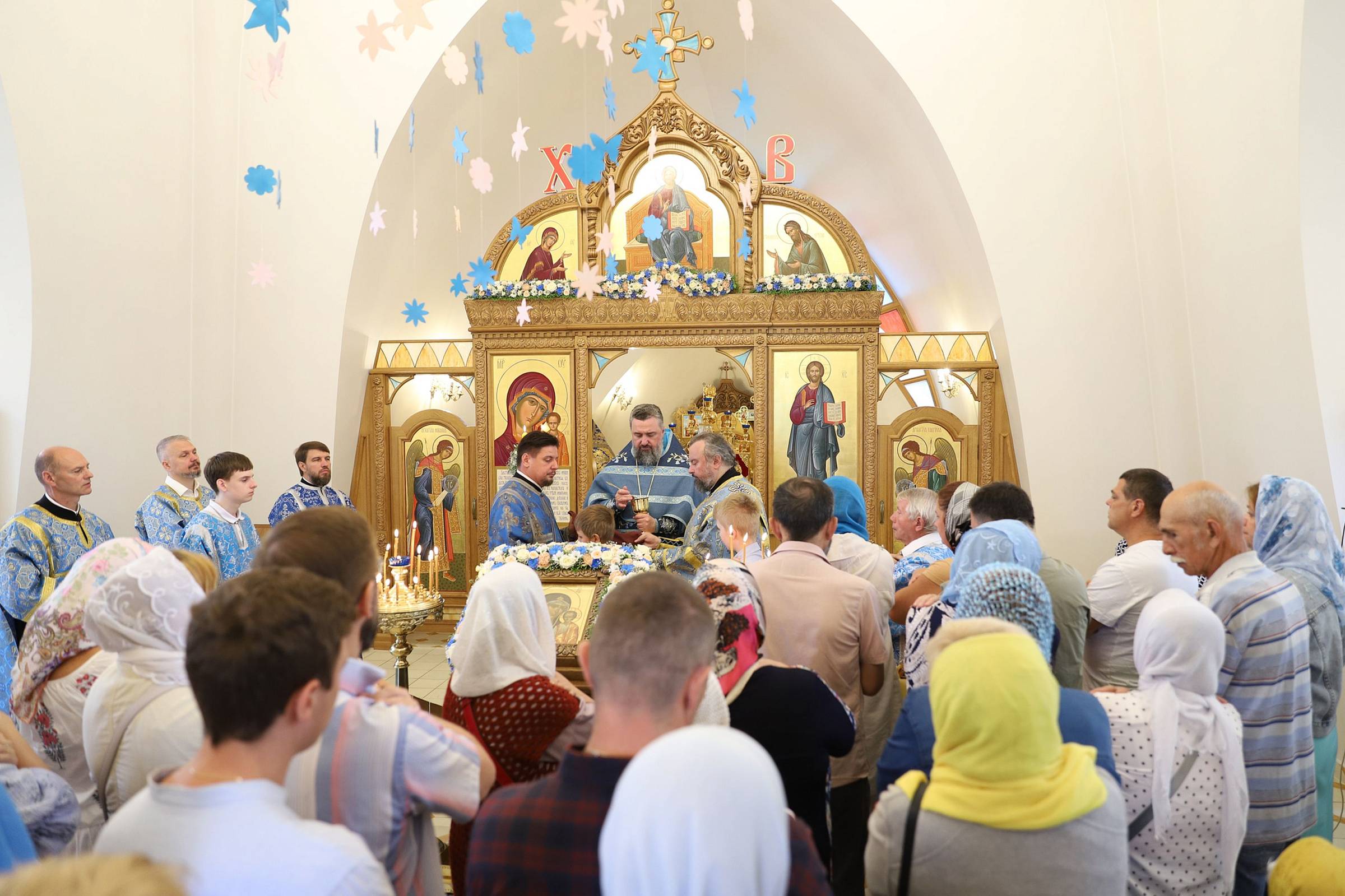 Престольный праздник в Казанском храме деревни Исаково