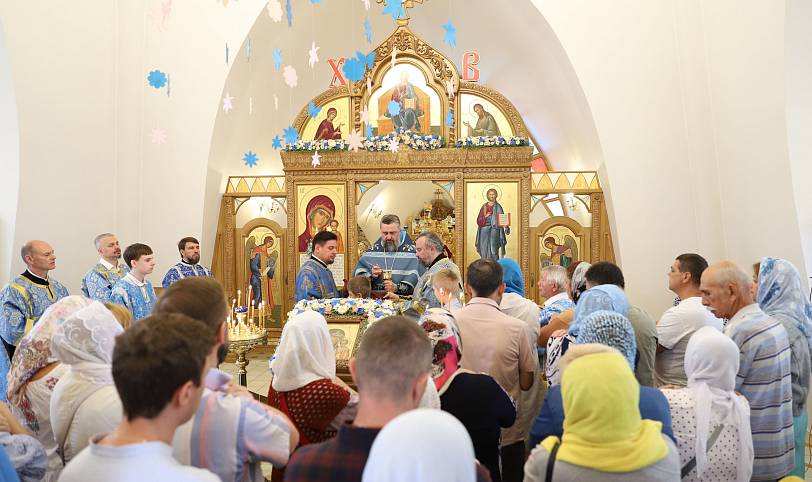 Престольный праздник в Казанском храме деревни Исаково