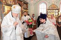 Архиерейское богослужение в Никольском храме Балашихи